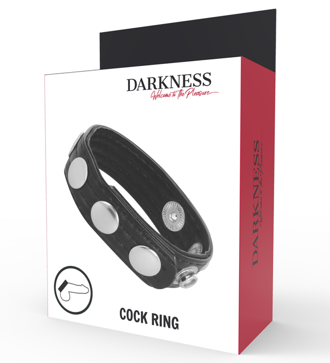 DARKNESS - LEATHER ERECTION RING