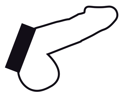 DARKNESS - LEATHER ERECTION RING