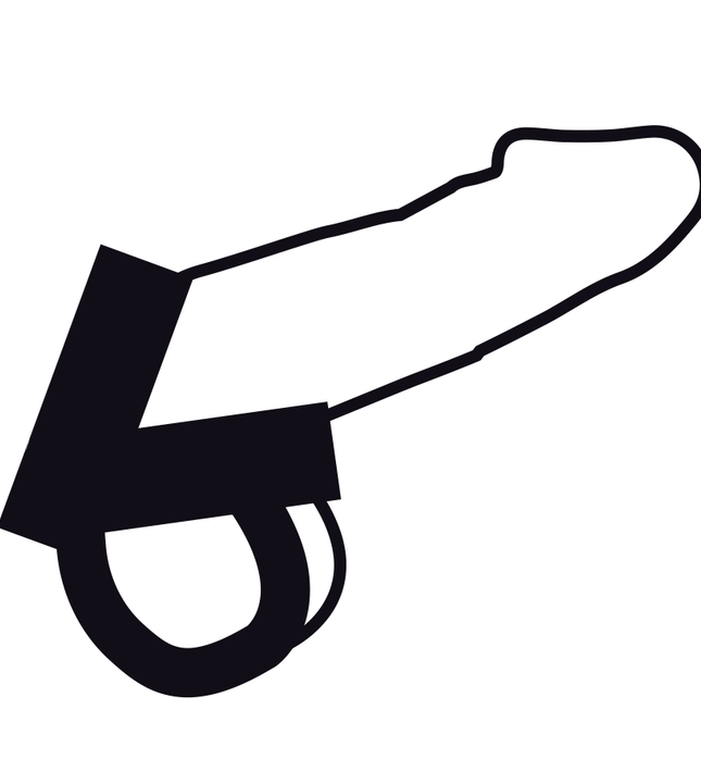 DARKNESS - SKIN RING FOR PENIS AND TESTICLES