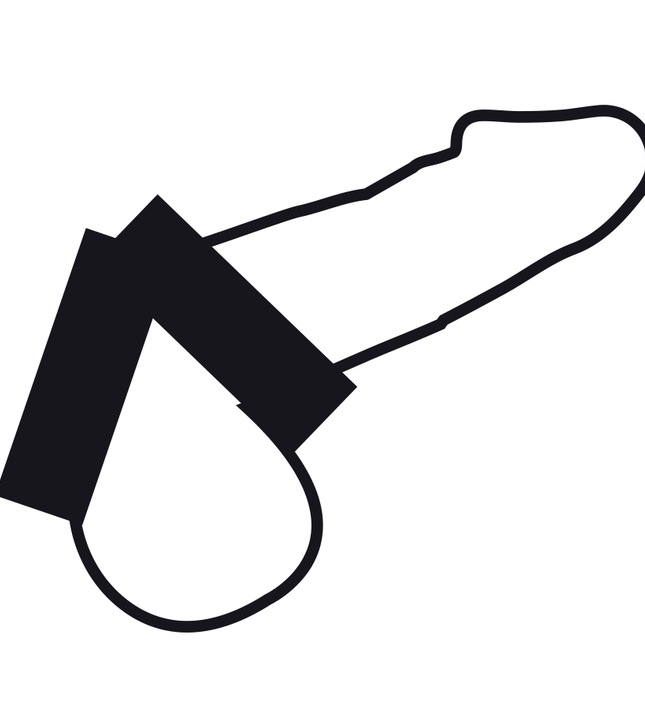 DARKNESS - DOUBLE METAL PENIS RING