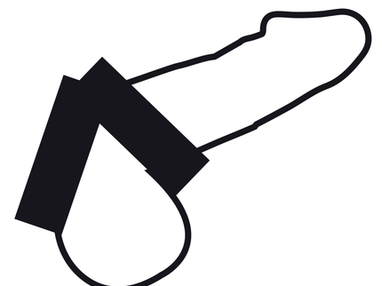 DARKNESS - DOUBLE FLEXIBLE PENIS RING