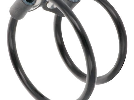 DARKNESS - DOUBLE FLEXIBLE PENIS RING
