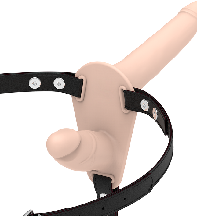 FETISH SUBMISSIVE HARNESS - DOUBLE PENETRATION FLESH