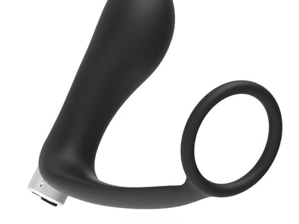 ADDICTED TOYS - PROSTATIC VIBRATOR RECHARGEABLE MODEL 1 - BLACK