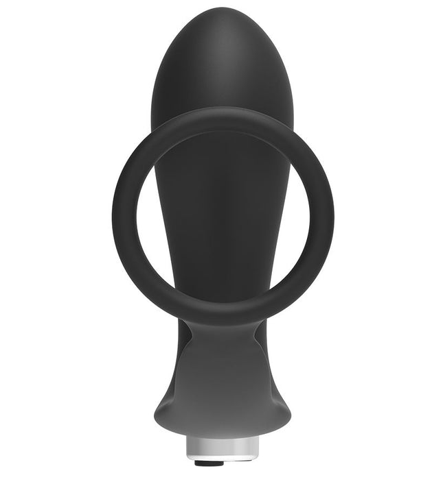 ADDICTED TOYS - PROSTATIC VIBRATOR RECHARGEABLE MODEL 1 - BLACK