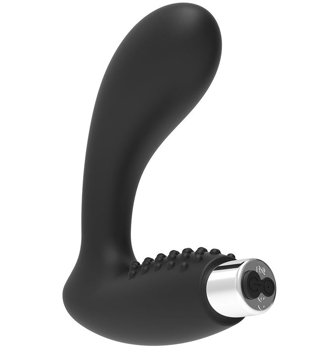 ADDICTED TOYS - PROSTATIC VIBRATOR RECHARGEABLE MODEL 5 - BLACK