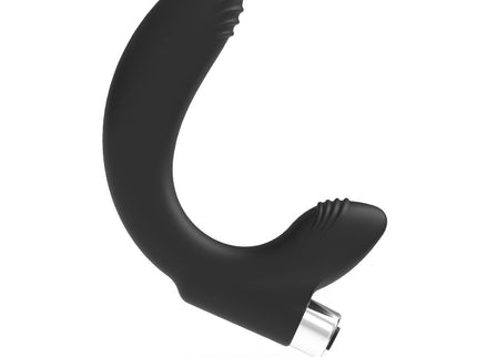 ADDICTED TOYS - PROSTATIC VIBRATOR RECHARGEABLE MODEL 7 - BLACK