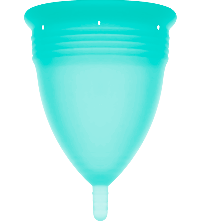 STERCUP - FDA SILICONE MENSTRUAL CUP AQUAMARINE - SIZE L