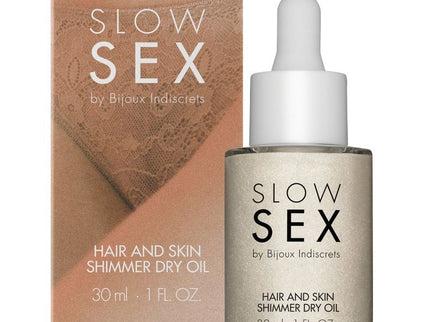 BIJOUX - SLOW SEX MULTIFUNCTION ILLUMINATING DRY OIL 30 ML