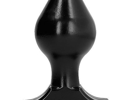 ALL BLACK - ANAL PLUG 16X8 CM