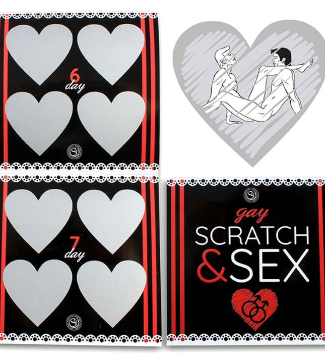 SECRETPLAY - SCRATCH & SEX GAY COUPLES GAME (ES/EN/FR/PT/DE)
