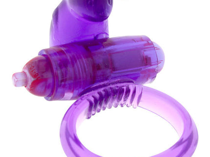 SEVEN CREATIONS - LILAC SILICONE VIBRATOR RING