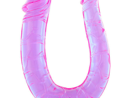 SEVEN CREATIONS - PENIS WITH TWO FLEXIBLE JELLY HEADS