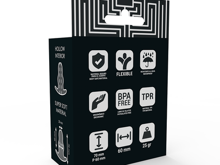 ADDICTED TOYS - SMALL ANAL DILATOR 7 CM - TRANSPARENT