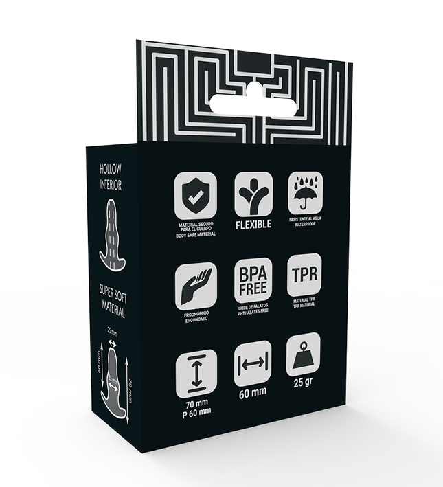 ADDICTED TOYS - SMALL ANAL DILATOR 7 CM - TRANSPARENT