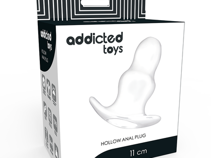ADDICTED TOYS - MEDIUM ANAL DILATOR 9.5 CM - TRANSPARENT
