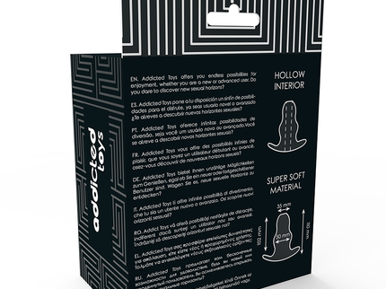 ADDICTED TOYS - MEDIUM ANAL DILATOR 11 CM - TRANSPARENT