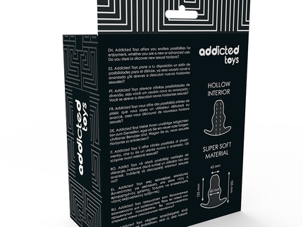 ADDICTED TOYS - LARGE ANAL DILATOR 13 CM - TRANSPARENT