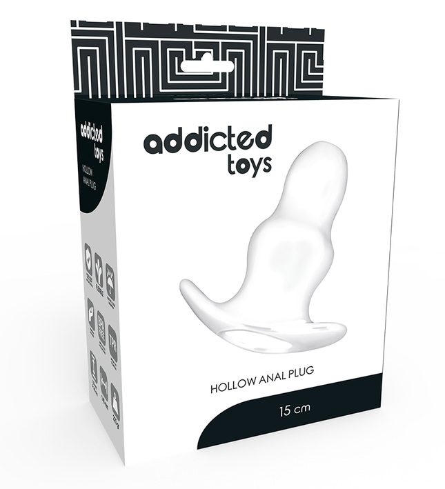 ADDICTED TOYS - LARGE ANAL DILATOR 15 CM - TRANSPARENT
