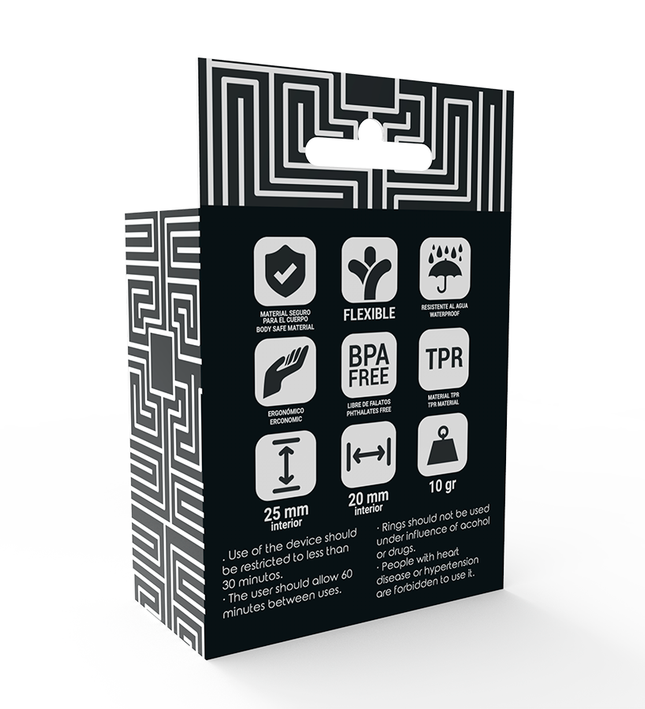 ADDICTED TOYS - C-RING SET BLACK