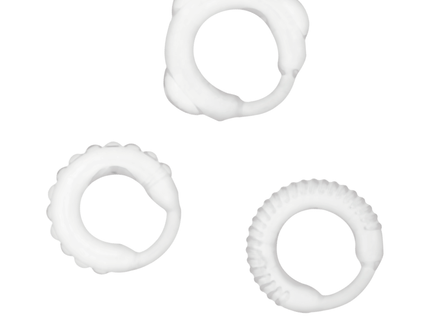ADDICTED TOYS - C-RING SET CLEAR