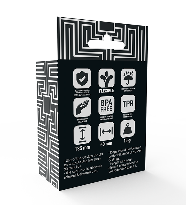 ADDICTED TOYS - C-RING SET CLEAR