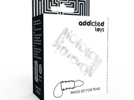 ADDICTED TOYS - PENIS SLEEVE CLEAR