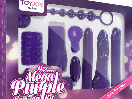 TOYJOY - JUST FOR YOU MEGA PURPLE SEX TOY KIT