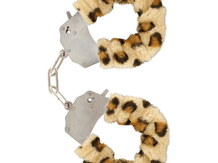 TOYJOY - FURRY FUN CUFFS BONDAGE LEOPARD
