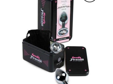 SECRETPLAY - ANAL PLUG SIZE L - CLEAR