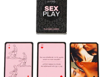 SECRETPLAY - SEX PLAY PLAYING CARDS (FR/PT)