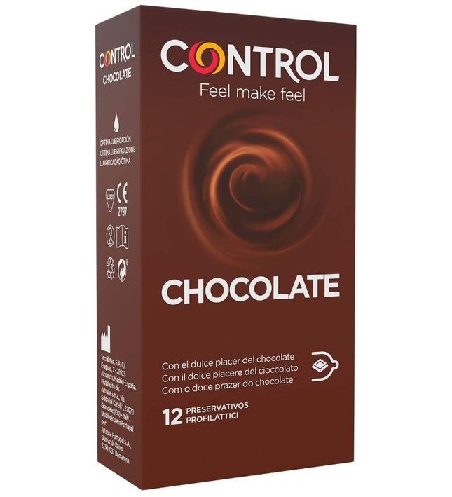 CONTROL - ADAPTA CHOCOLATE CONDOMS 12 UNITS