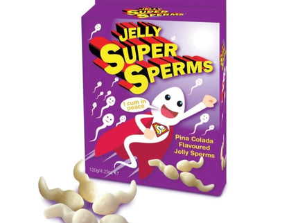 SPENCER & FLEETWOOD - JELLY SUPER SPERM GUMMIES FORM SPERM 120 GR