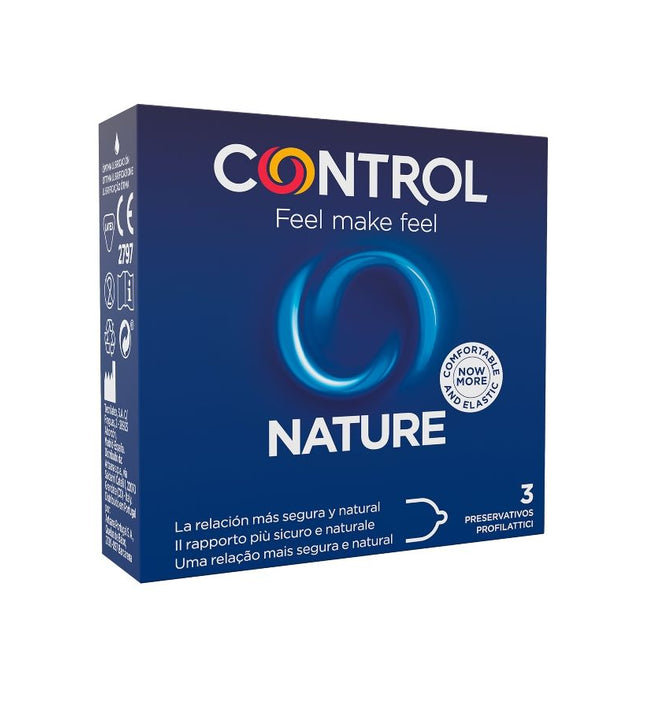 CONTROL - ADAPTA NATURE CONDOMS 3 UNITS