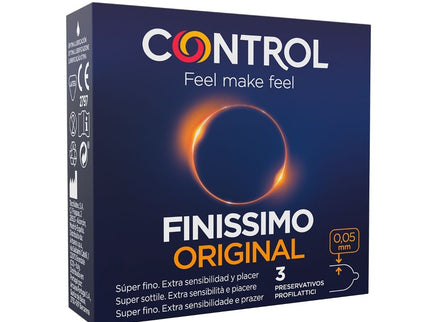 CONTROL - FINISSIMO CONDOMS 3 UNITS