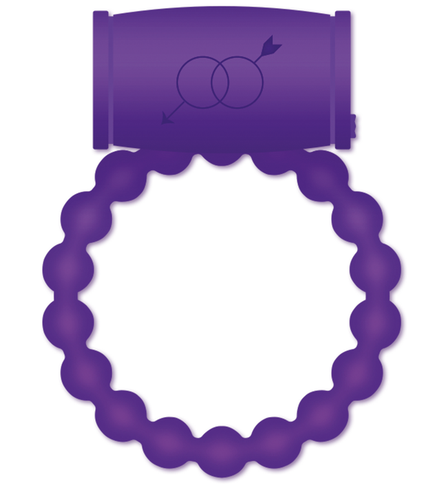 CASUAL LOVE - 25 COUPLE VIBRATOR RING VIOLET