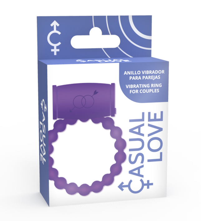CASUAL LOVE - 25 COUPLE VIBRATOR RING VIOLET