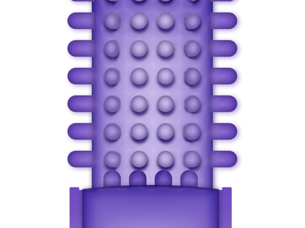 CASUAL LOVE - RING VIBRATING SLEEVE PURPLE