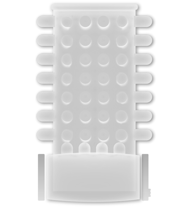 CASUAL LOVE - RING VIBRATING SLEEVE TRANSPARENT