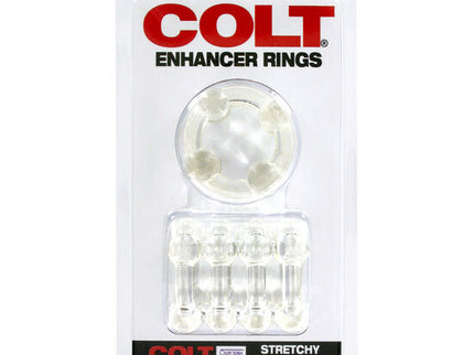 CALEXOTICS - COLT ENHANCER RINGS CLEAR