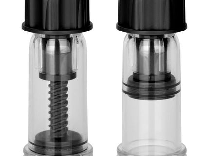 CALEXOTICS - VACCUM TWIST NIPPLE SUCTION CUP BLACK
