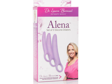 CALEXOTICS - DR LAURA BERMAN ALENA SET OF 3 SILICONE DILATORS