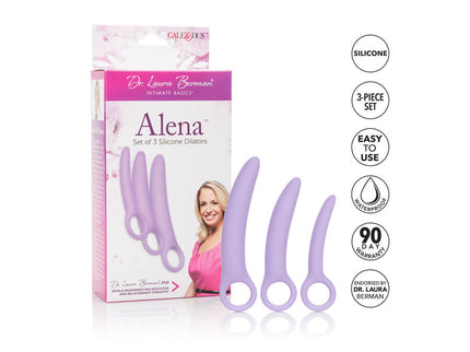 CALEXOTICS - DR LAURA BERMAN ALENA SET OF 3 SILICONE DILATORS