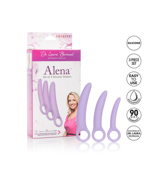 CALEXOTICS - DR LAURA BERMAN ALENA SET OF 3 SILICONE DILATORS