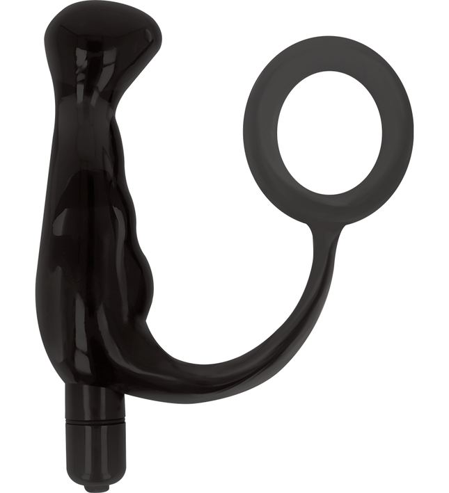 ADDICTED TOYS - VIBRATOR PROST TICO BLACK 10 CM