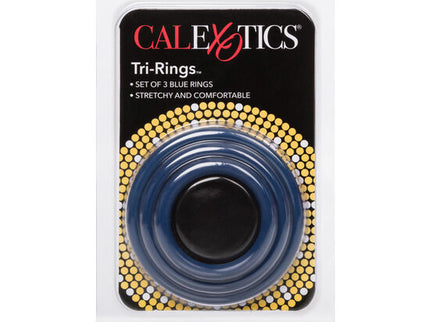 CALEXOTICS - TRI-RINGS BLUE