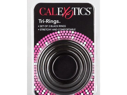 CALEXOTICS - TRI-RINGS BLACK