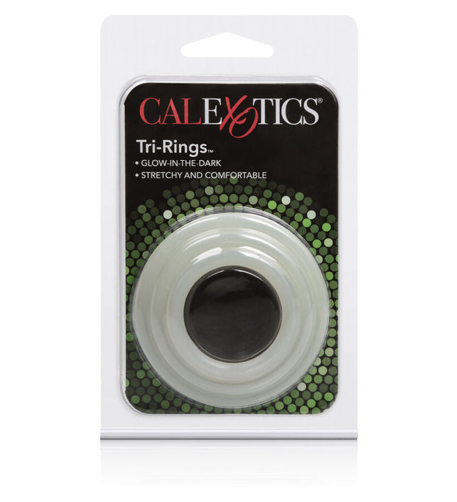 CALEXOTICS - TRI-RINGS GLOW IN THE DARK