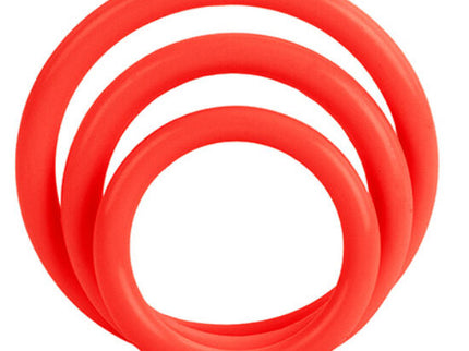 CALEXOTICS - TRI-RINGS SET RED