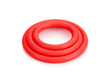 CALEXOTICS - TRI-RINGS SET RED